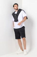 Изображение товара «Мужские шорты из футера петля «Вильям-2 [черный]» арт 83419» из магазина «Ивановский-Текстиль.РФ»