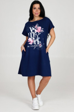 Изображение товара «Женская туника из кулирки «3464т-101» арт 79990» из магазина «Ивановский-Текстиль.РФ»