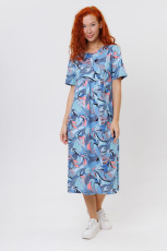 Изображение товара «Женское платье из кулирки «2175/1» арт 88895» из магазина «Ивановский-Текстиль.РФ»