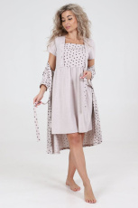 Изображение товара «Женский пеньюар из кулирки «2270пнс-110» арт 80288» из магазина «Ивановский-Текстиль.РФ»