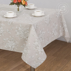 Изображение товара «Скатерть из рогожки «Шантильи» арт 63819» из магазина «Ивановский-Текстиль.РФ»