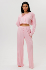 Изображение товара «Женская пижама (футболка+брюки) из компьютерки «2244/1» арт 88152» из магазина «Ивановский-Текстиль.РФ»