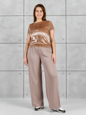 Изображение товара «Женские брюки из лининга «Авенсис-2 [бежевый]» арт 87702» из магазина «Ивановский-Текстиль.РФ»