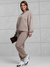 Изображение товара «Женские брюки из лининга «Авенсис-3 [бежевый]» арт 87703» из магазина «Ивановский-Текстиль.РФ»