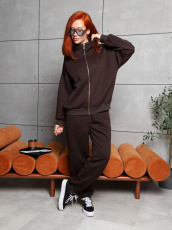 Изображение товара «Женский костюм (толстовка+брюки) из капитония «2286/2» арт 89922» из магазина «Ивановский-Текстиль.РФ»