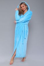 Изображение товара «Женский халат (на запах с поясом) из микрофибры «5721» арт 58527» из магазина «Ивановский-Текстиль.РФ»