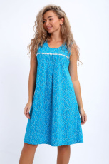 Изображение товара «Женская сорочка из кулирки «30140» арт 87303» из магазина «Ивановский-Текстиль.РФ»