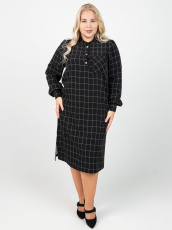 Изображение товара «Женское платье «Р208пэ6059 [черный]» арт 85999» из магазина «Ивановский-Текстиль.РФ»