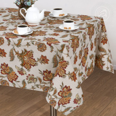 Изображение товара «Скатерть из рогожки «Армелия» арт 81714» из магазина «Ивановский-Текстиль.РФ»