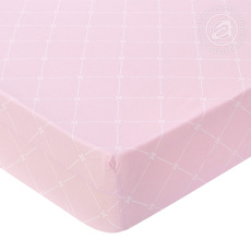 Изображение товара «Простыня на резинке из поплина «Эвелина» арт 82010» из магазина «Ивановский-Текстиль.РФ»