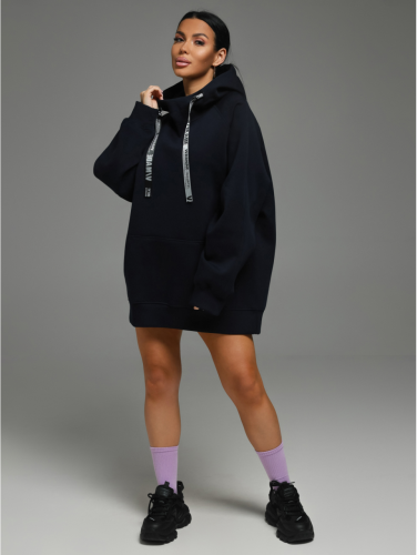 Изображение товара «Женское худи из бифлекса «Камелия [синий единорог]» арт 83259» из магазина «Ивановский-Текстиль.РФ»