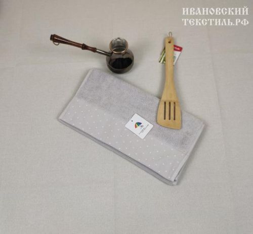 Изображение товара «Полотенце из махры «7я 150409 (светло-серый)» арт 83639» из магазина «Ивановский-Текстиль.РФ»