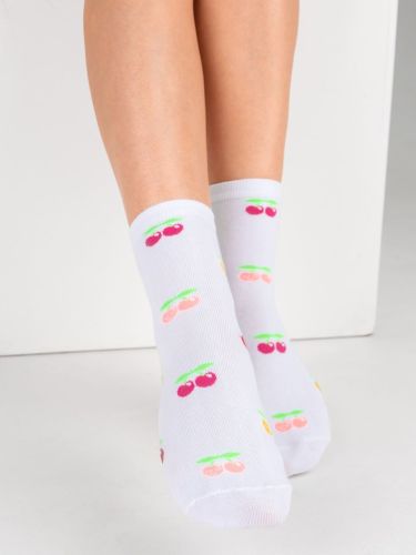 Изображение товара «Набор женских носков (5 пар) «С1470 [белый]» арт 74664» из магазина «Ивановский-Текстиль.РФ»