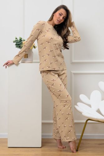 Изображение товара «Женский костюм (кофта+брюки) из лапши «18079» арт 69118» из магазина «Ивановский-Текстиль.РФ»