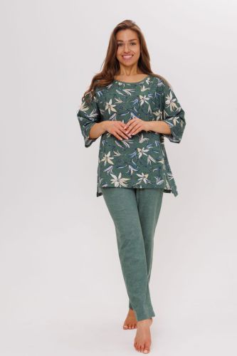 Изображение товара «Женский костюм (футболка+брюки) из кулирки «1798» арт 82782» из магазина «Ивановский-Текстиль.РФ»