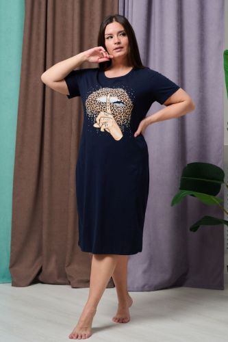 Изображение товара «Женское платье из кулирки «8508» арт 88412» из магазина «Ивановский-Текстиль.РФ»