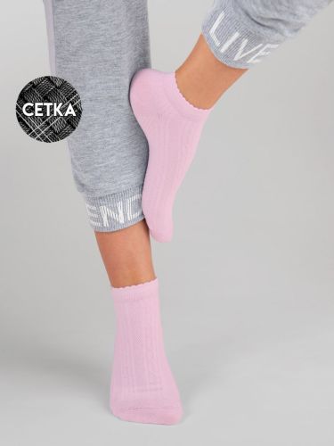 Изображение товара «Набор женских носков (5 пар) «С1486 [розовый]» арт 82889» из магазина «Ивановский-Текстиль.РФ»