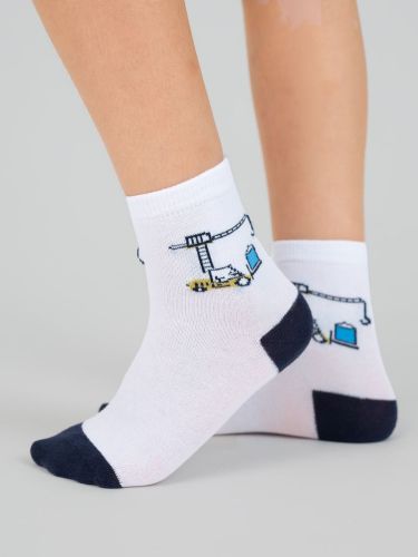 Изображение товара «Набор детских носков (5 пар) «С2111 [белый]» арт 75325» из магазина «Ивановский-Текстиль.РФ»