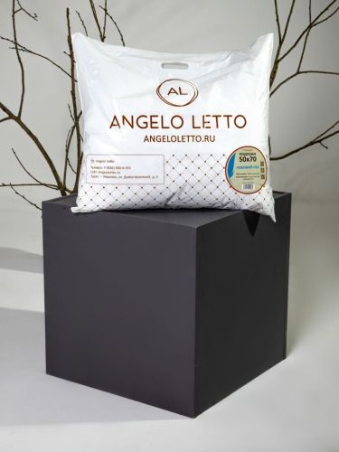 Изображение товара «Подушка лебяжий пух «Angelo letto Стандарт» арт 6531» из магазина «Ивановский-Текстиль.РФ»
