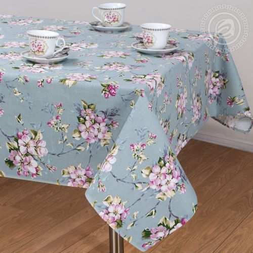 Изображение товара «Скатерть из рогожки «Живопись» арт 63657» из магазина «Ивановский-Текстиль.РФ»