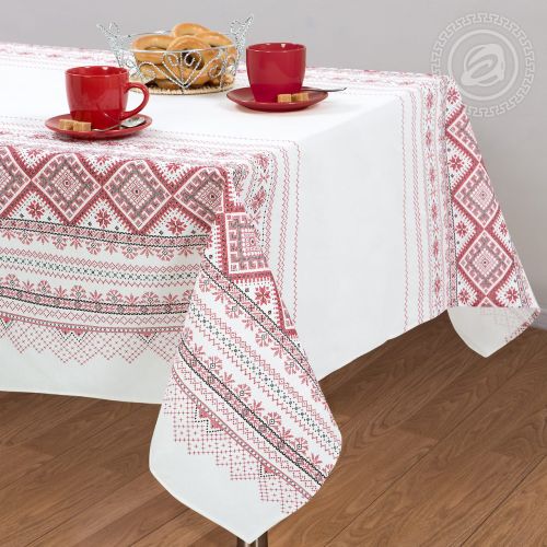 Изображение товара «Скатерть из рогожки «Каравай» арт 81716» из магазина «Ивановский-Текстиль.РФ»