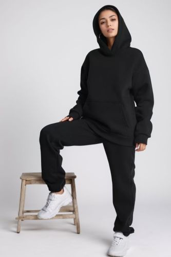 Изображение товара «Женский костюм (худи+брюки) из футера с начесом «14426» арт 76407» из магазина «Ивановский-Текстиль.РФ»