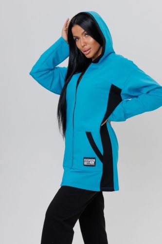 Изображение товара «Женский костюм (худи+брюки) «2146/1» арт 84258» из магазина «Ивановский-Текстиль.РФ»