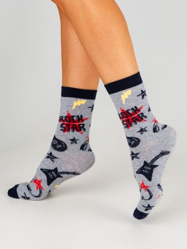 Изображение товара «Набор детских носков (5 пар) «С2141 [серый]» арт 75542» из магазина «Ивановский-Текстиль.РФ»