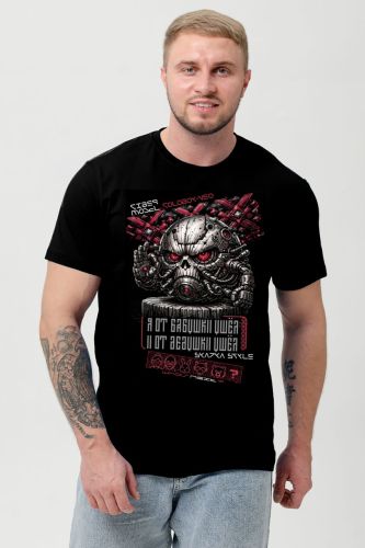 Изображение товара «Мужская футболка из кулирки «8592» арт 87960» из магазина «Ивановский-Текстиль.РФ»