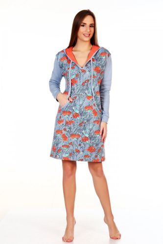 Изображение товара «Женская туника из интерлока «943» арт 80212» из магазина «Ивановский-Текстиль.РФ»