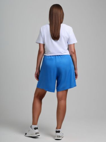 Изображение товара «Женские шорты из плательной ткани «Летний драйв-3 [голубой]» арт 85005» из магазина «Ивановский-Текстиль.РФ»