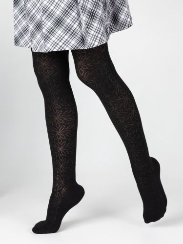 Изображение товара «Набор колготок для девочки (3 шт) «С1827 [черный]» арт 75606» из магазина «Ивановский-Текстиль.РФ»