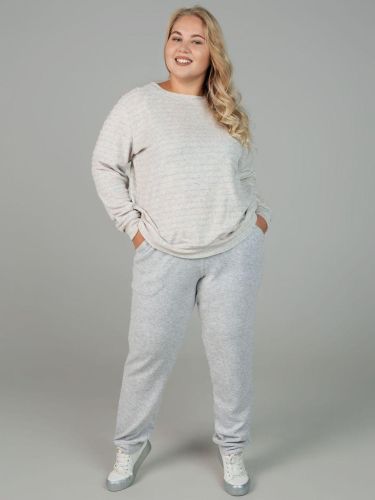 Изображение товара «Посл размер Женский костюм (джемпер+брюки) из махры «205мп2810 [ассорти]» арт 87543» из магазина «Ивановский-Текстиль.РФ»