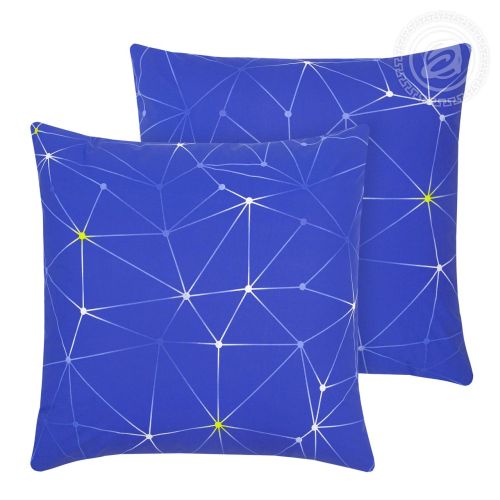 Изображение товара «Набор наволочек из поплина (2 шт) «Мерцание» арт 82065» из магазина «Ивановский-Текстиль.РФ»