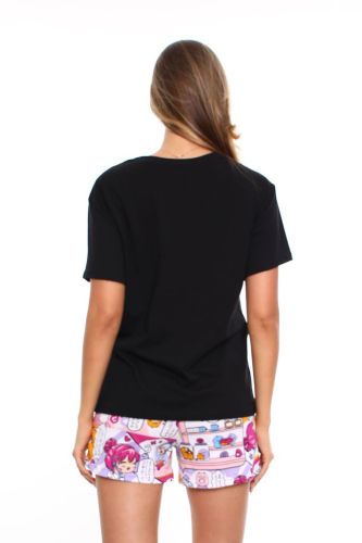Изображение товара «Женская пижама (футболка+шорты) из кулирки «88010» арт 67144» из магазина «Ивановский-Текстиль.РФ»
