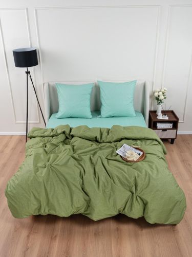 Изображение товара «Постельное бельё из поплина «Оазис» арт 87915» из магазина «Ивановский-Текстиль.РФ»