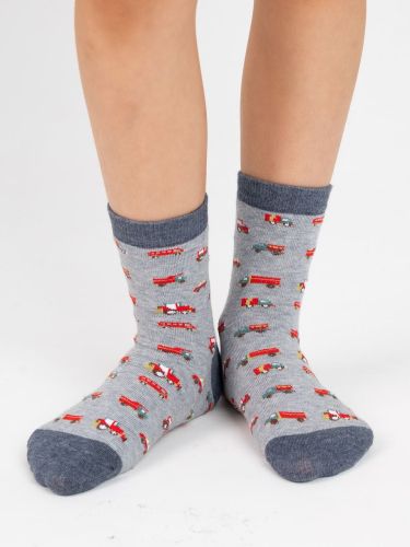 Изображение товара «Набор детских носков (5 пар) «С573 [серый]» арт 75399» из магазина «Ивановский-Текстиль.РФ»