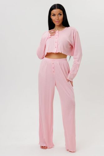 Изображение товара «Женская пижама (футболка+брюки) из компьютерки «2244/1» арт 88152» из магазина «Ивановский-Текстиль.РФ»