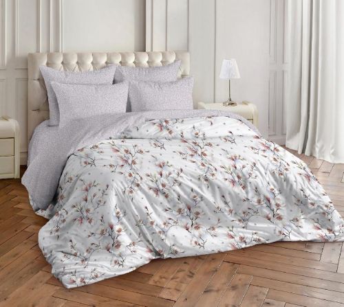 Изображение товара «Постельное бельё из поплина «Вальс» арт 87035» из магазина «Ивановский-Текстиль.РФ»