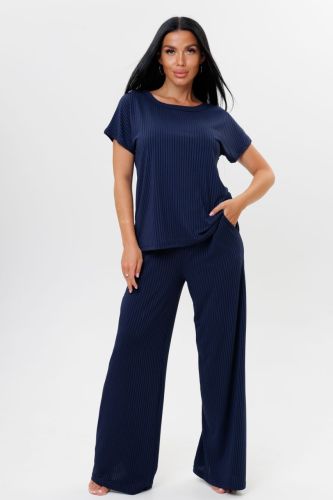 Изображение товара «Женский костюм (футболка+брюки) из трикотажной лапши «2217/2» арт 87818» из магазина «Ивановский-Текстиль.РФ»