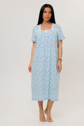 Изображение товара «Женская сорочка из кулирки «2288» арт 89933» из магазина «Ивановский-Текстиль.РФ»