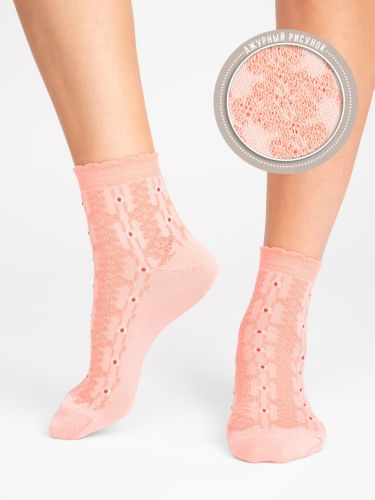 Изображение товара «Набор детских носков (5 пар) «С747 [коралл]» арт 74787» из магазина «Ивановский-Текстиль.РФ»