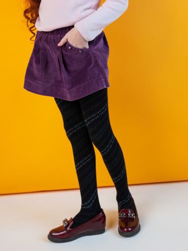 Изображение товара «Набор колготок для девочки (3 шт) «С835 [черный]» арт 75678» из магазина «Ивановский-Текстиль.РФ»