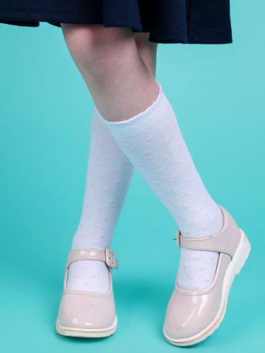 Изображение товара «Набор детских носков (5 пар) «С791 [белый/розовый]» арт 81549» из магазина «Ивановский-Текстиль.РФ»