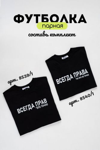 Изображение товара «Мужская футболка из кулирки «8539» арт 81376» из магазина «Ивановский-Текстиль.РФ»