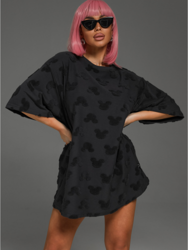 Изображение товара «Женская футболка из махры жаккард «Ирбис [серый]» арт 83611» из магазина «Ивановский-Текстиль.РФ»