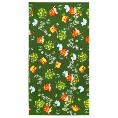 Изображение товара «Полотенце из вафельного полотна [80x150] «Баня» арт 85947» из магазина «Ивановский-Текстиль.РФ»