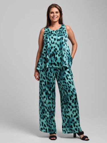 Изображение товара «Женская блузка из искусственного шелка «(топ) найт-3 [зеленый]» арт 85000» из магазина «Ивановский-Текстиль.РФ»