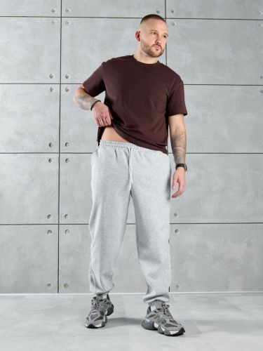 Изображение товара «Мужские брюки из лининга «Акс-2 [серый меланж]» арт 88083» из магазина «Ивановский-Текстиль.РФ»