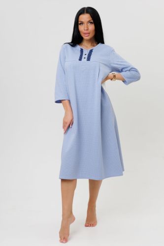 Изображение товара «Женская сорочка из футера с начесом «1489/15» арт 86091» из магазина «Ивановский-Текстиль.РФ»